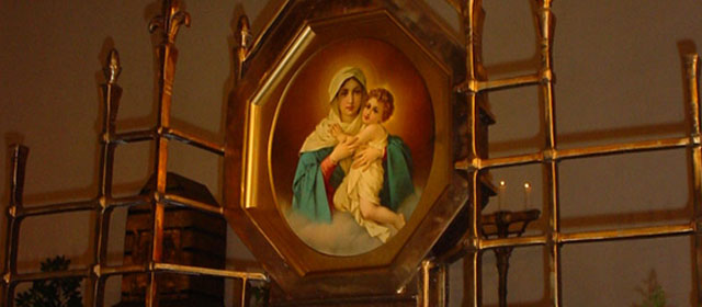 Imagen de la Virgen María de la Iglesia de Dios Padre. Nuevo Schoenstatt